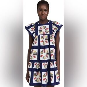 Sea New York Pippin Patchwork Mini Dress